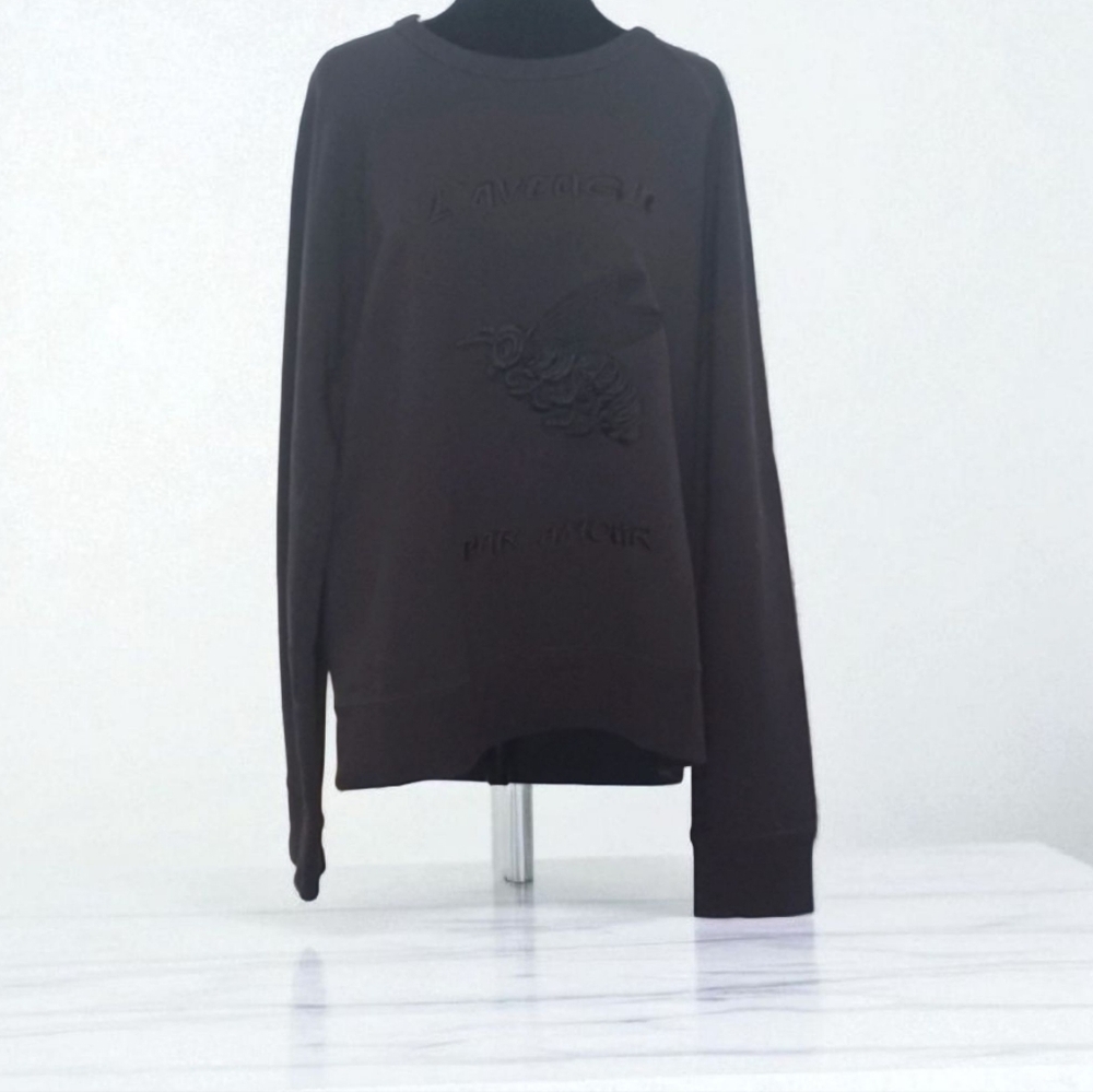 Authentic Gucci Cotton Jersey sweatshirt with embroidery